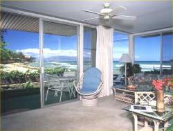 Ocean views from every apartment.